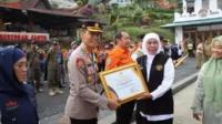 Khofifah Pimpin Apel Siaga Darurat Bencana Musim Penghujan
