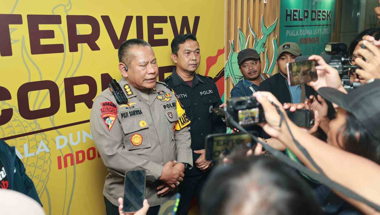 Polda Jatim Terapkan Pengamanan Ramah Anak di Piala Dunia U-17 2023