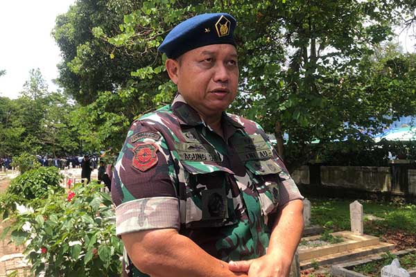 Kepala Dinas Penerangan TNI Angkatan Udara (Kadispenau), Marsma Agung Sasongkojati. (wul) - Tim Investigasi Datangi Lokasi Jatuhnya Pesawat, Ambil Flight Data Recorder
