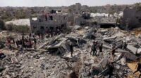 Kondisi Gaza. (ist) - Pemerintah Indonesia Akan Kirim Bantuan ke Palestina