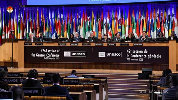 Konferensi umum UNESCO tetapkan Bahasa Indonesia sebagai bahasa resmi. (ist) - Bahasa Indonesia Jadi Bahasa Resmi UNESCO