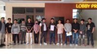 Korban hoax pelecehan seksual UNY didampingi melapor ke polisi. (ist) - Korban Hoax Pelecehan Seksual BEM UNY Akan Dipulihkan Nama Baiknya