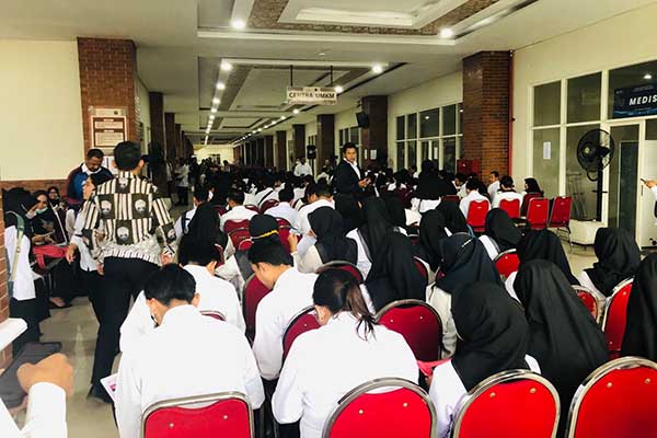 Para peserta foto jelang ujian. (Seru.co.id/wul) - Pj. Walikota Tinjau Uji Seleksi Kompetensi Penerimaan Pegawai ASN/PPPK TA 2023
