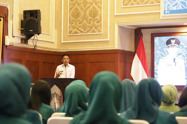 Pelaksanaan Koordinasi Evaluasi 10 program pokok Tim Penggerak Pemberdayaan dan Kesejahteraan Keluarga (TP PKK) Kota Malang. (ist) - Pj Walikota Malang: TP PKK Memiliki Peran dalam Percepatan Penanganan Empat Isu Strategis