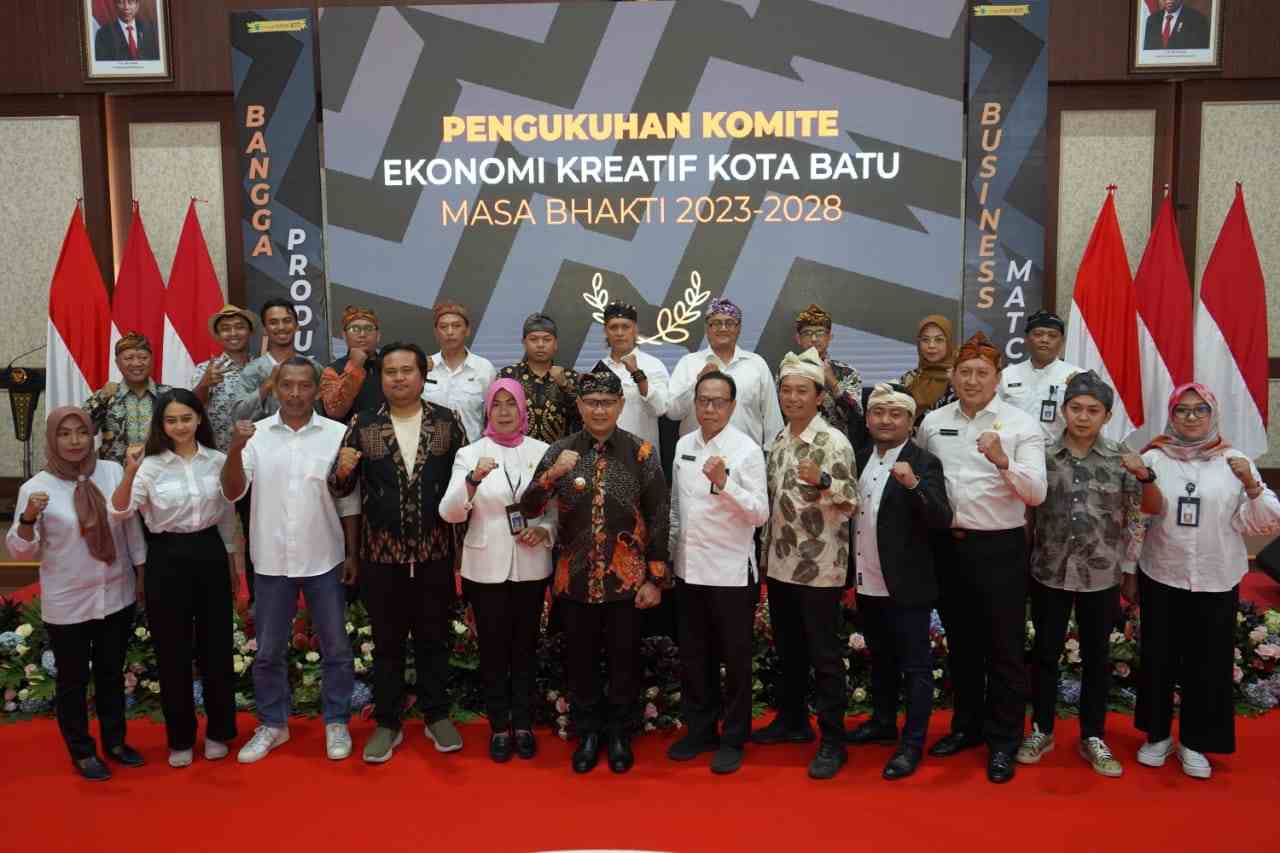 Komite Ekraf Batu Diharapkan Menjadi Akselerator dan Kolaborator Potensi Ekonomi Kreatif