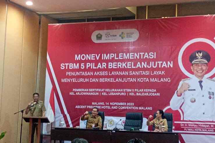 Implementasi STBM, Tiga Kelurahan di Kota Malang Raih Penghargaan
