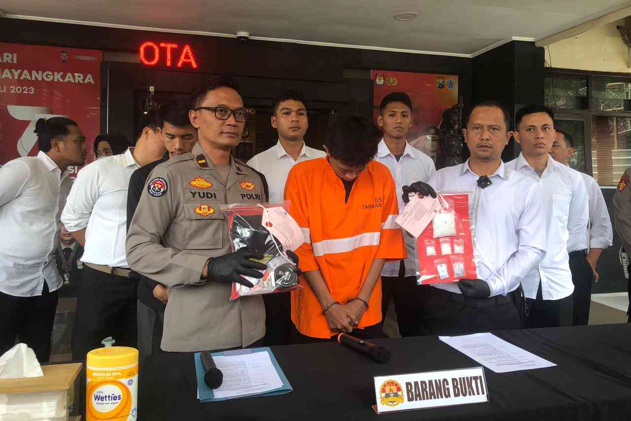 Kurir Sabu Asal Banyuwangi Diringkus Polresta Makota