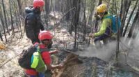 Lereng Gunung Kawi Terbakar, Pemadaman Terkendala Beratnya Medan