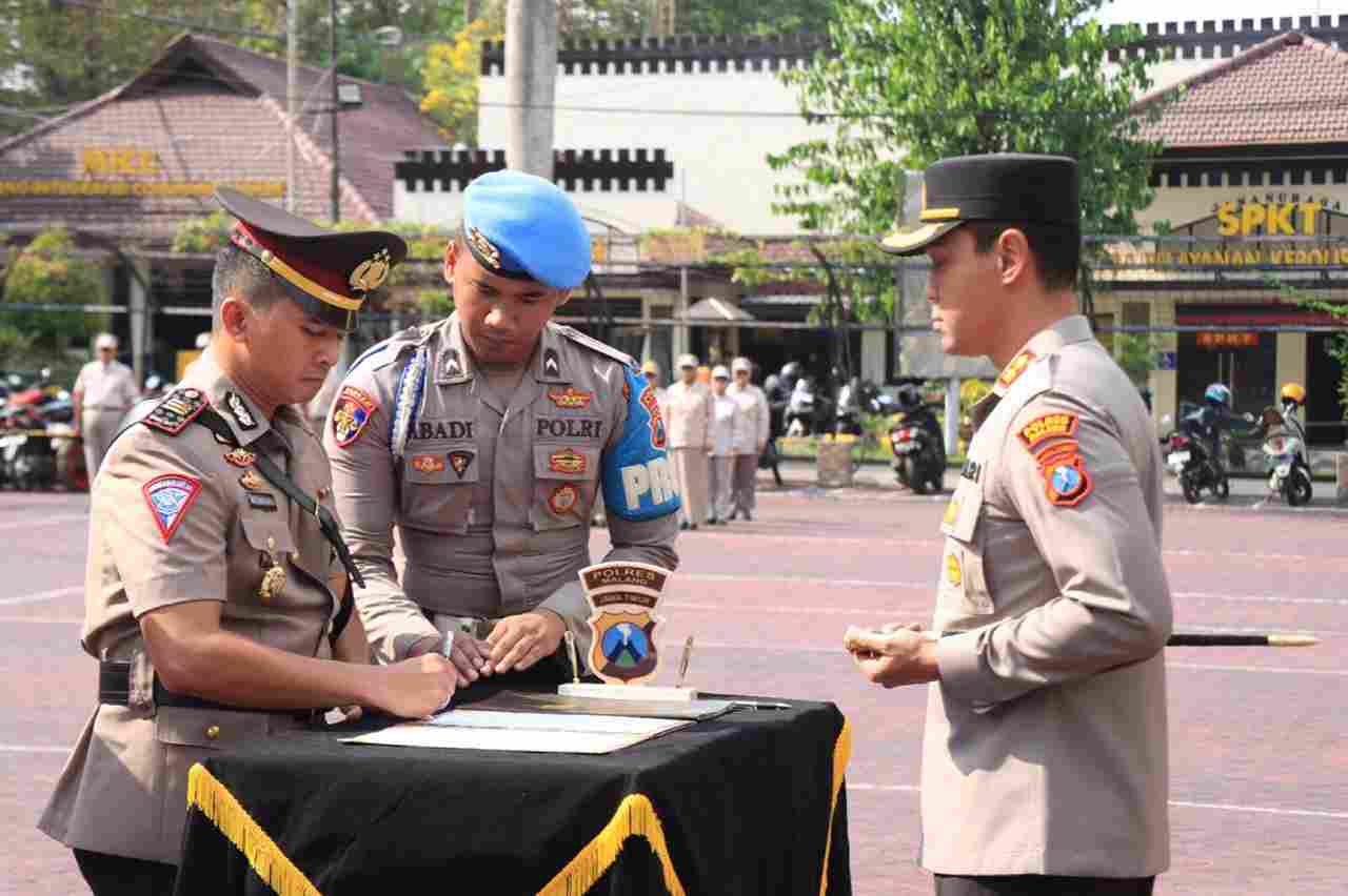 Kasatlantas dan Kasatreskrim Polres Malang Dirotasi