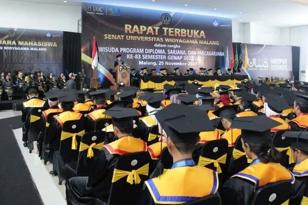 Wisuda ke-83, Universitas Widyagama Malang Lepas 311 Wisudawan