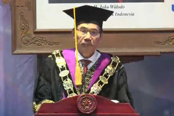 Rektor Universitas Negeri Malang (UM), Prof Hariyono. (ist) - UM Gelar Wisuda Periode 122 dan 123 Berturut-turut