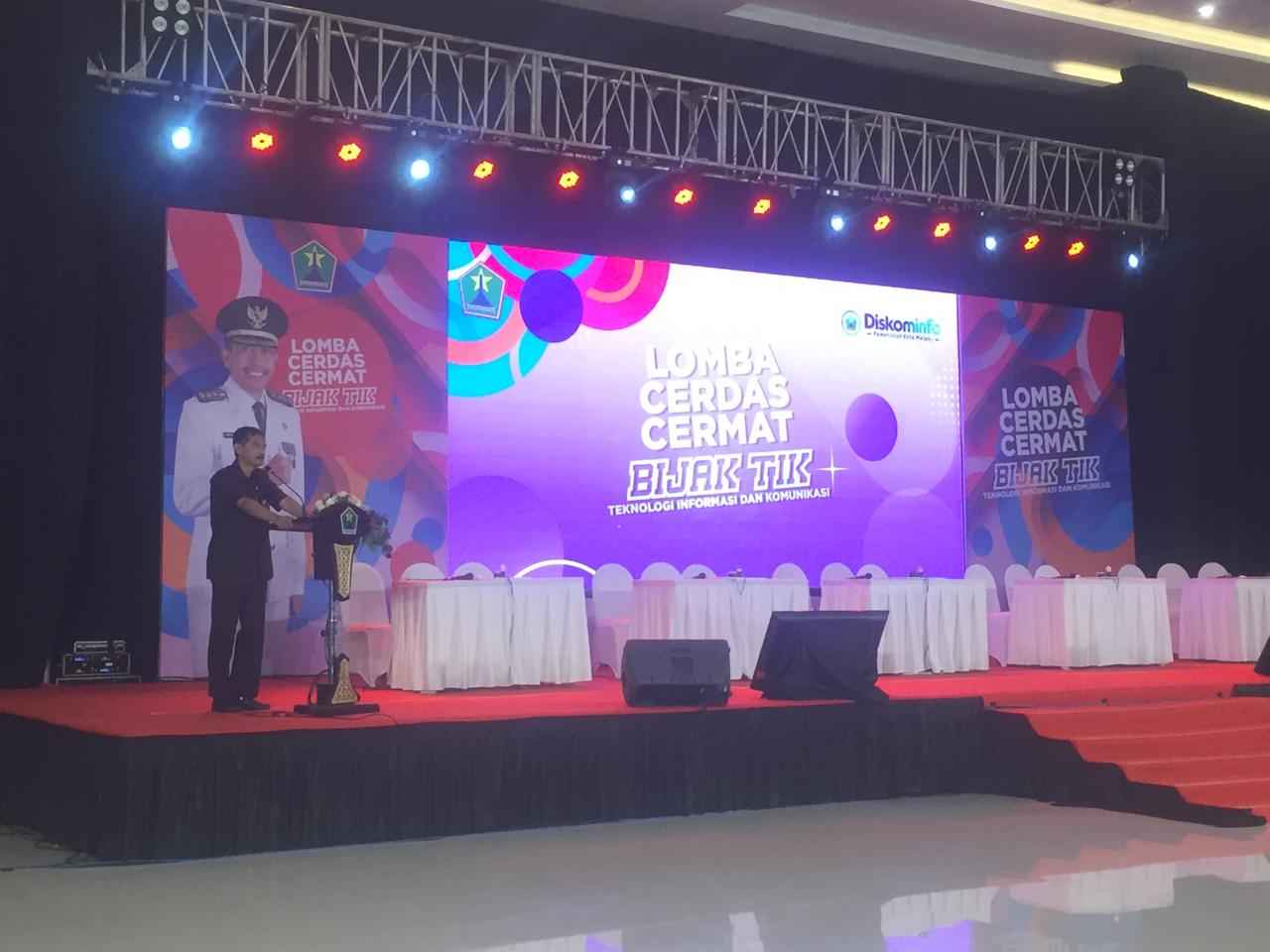 Gelar Cerdas Cermat, Diskominfo Kota Malang Ingin Perkuat SDM di Bidang Digital