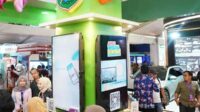 Stand Kota Batu dalam Pameran Pelayanan Publik, ramai dikunjungi. (ist) - Kota Batu Raih Penghargaan Stand Terinovatif Pameran Inovasi Pelayanan Publik