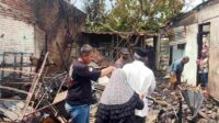 Lupa Mematikan Api Usai Memasak, Dua Rumah di Sukun Terbakar