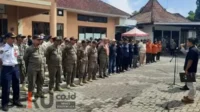 Bawaslu Batu Gelar Apel Gabungan, 300 Lebih APK Dieksekusi
