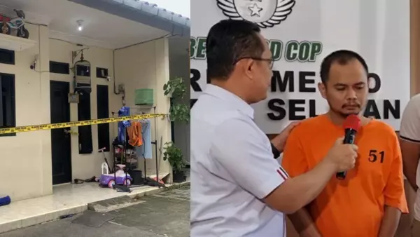 Panca Tega Bunuh 4 Anak karena Dibakar Api Cemburu