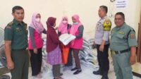 Babinsa Madyopuro dampingi penyaluran sembako BPNTD. (ist) - Babinsa Madyopuro Dampingi Penyaluran Sembako BPNTD