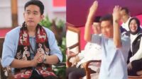 Cawapres no urut 2 Gibran Rakabuming Raka. (ist) - Gibran Minta Maaf Soal Aksi Semangati Pendukung Saat Debat Capres