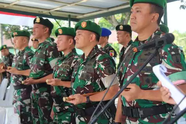 Upacara Penyerahan Simbol Tonting Yudha Wastu Pramuka Jaya