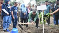 Jajaran Jasa Tirta I dan PNM hijaukan Brantas Hulu. (ist) - Tanam 5.750 Bibit Pohon, Jasa Tirta I dan PNM Hijaukan Brantas Hulu