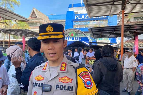 Kapolres Batu, AKBP Oskar Syamsuddin SIK MT. (Seru.co.id/dik) - Pengamanan Nataru, Polres Batu Kerahkan 539 Personel