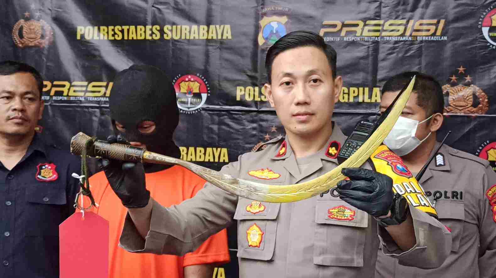 Viral, Gangster Tujuh Remaja Diamankan, Satu Ditetapkan Tersangka