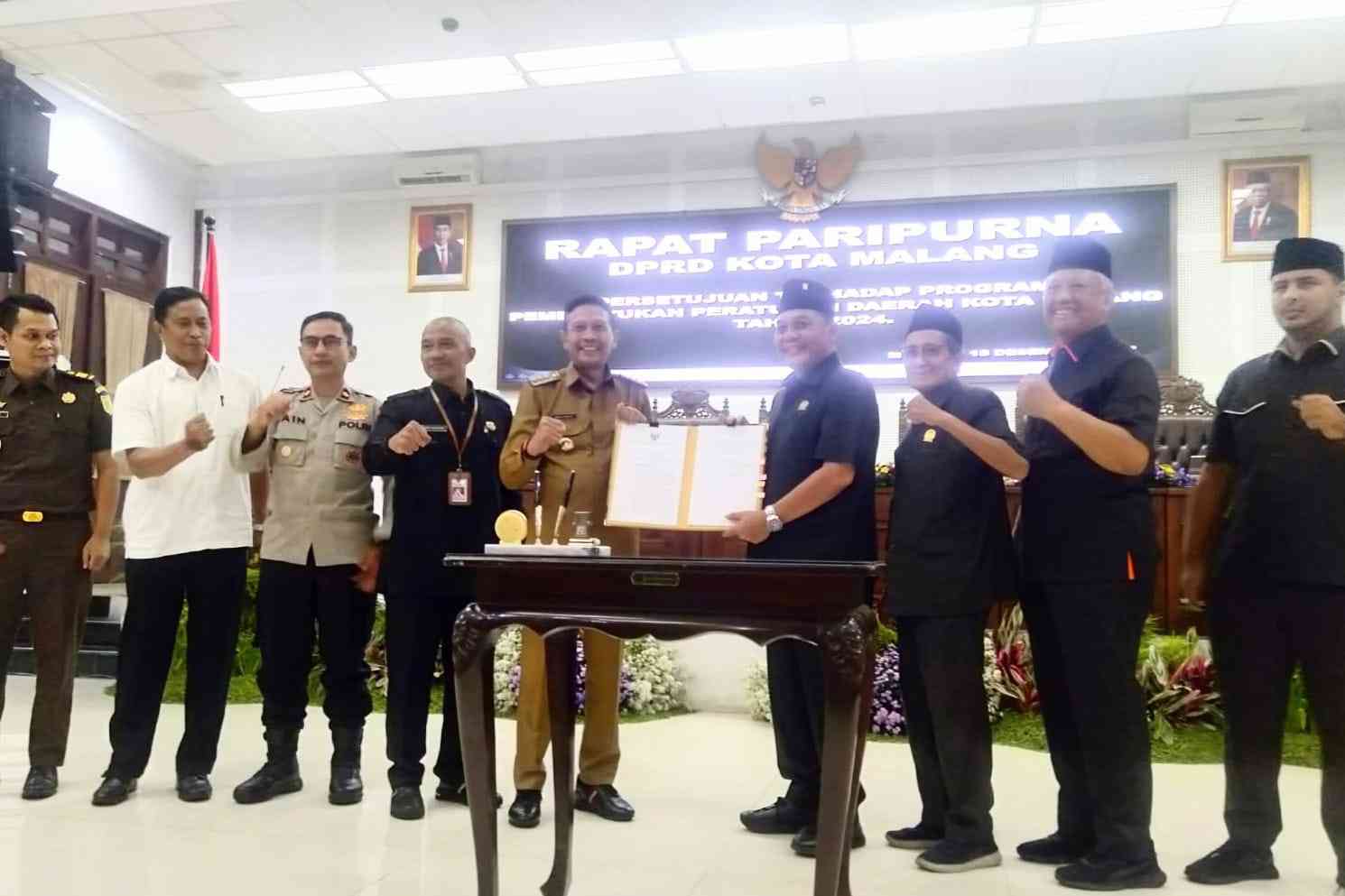 DPRD Kota Malang Gelar Rapat Paripurna, Bahas Ranperda PTSP 