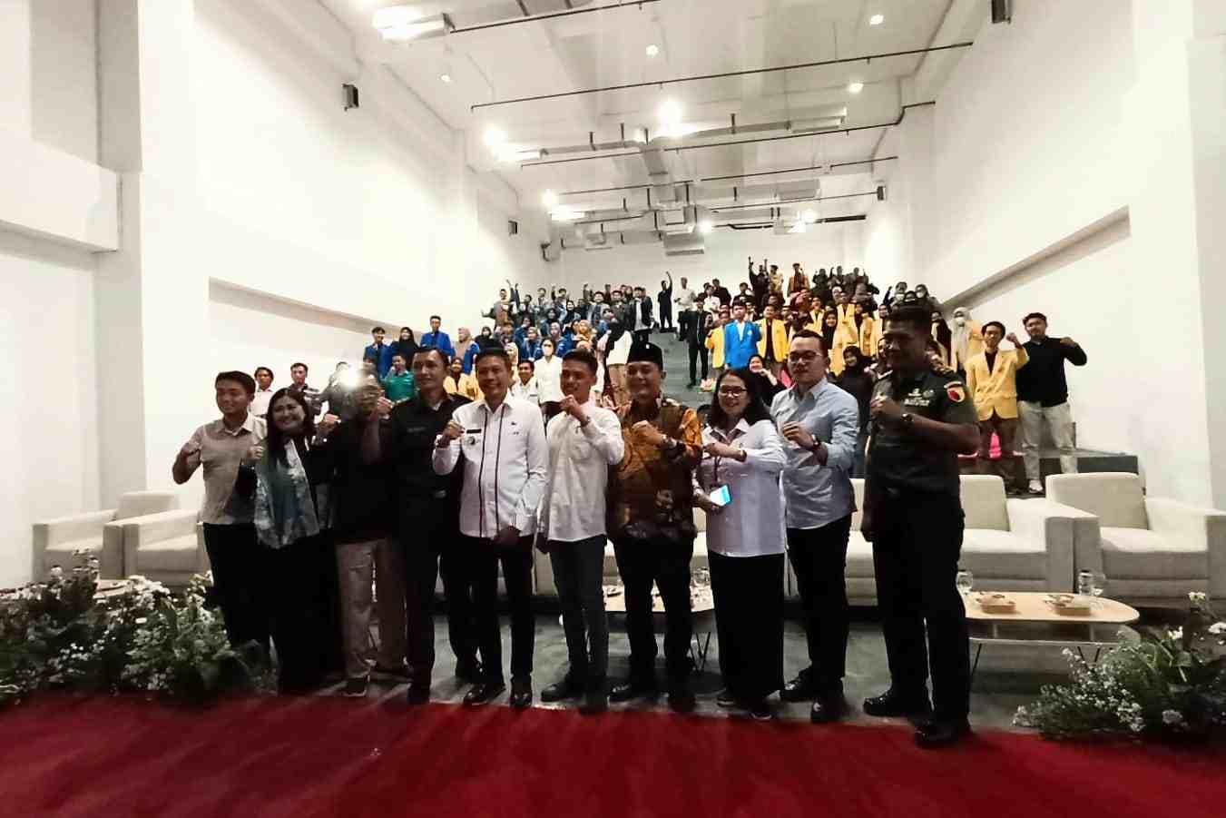 Pj Wali Kota Malang Ajak Mahasiswa Sambut Pemilu dengan Suka Cita