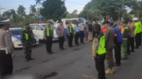 Kodim 0833/Kota Malang Bersama Personel Gabungan Amankan Perayaan Tahun Baru 2024