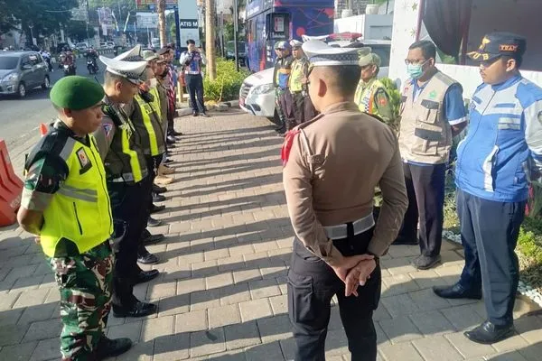 Kodim 0833/Kota Malang Kerahkan Personel Pengamanan Nataru 2023