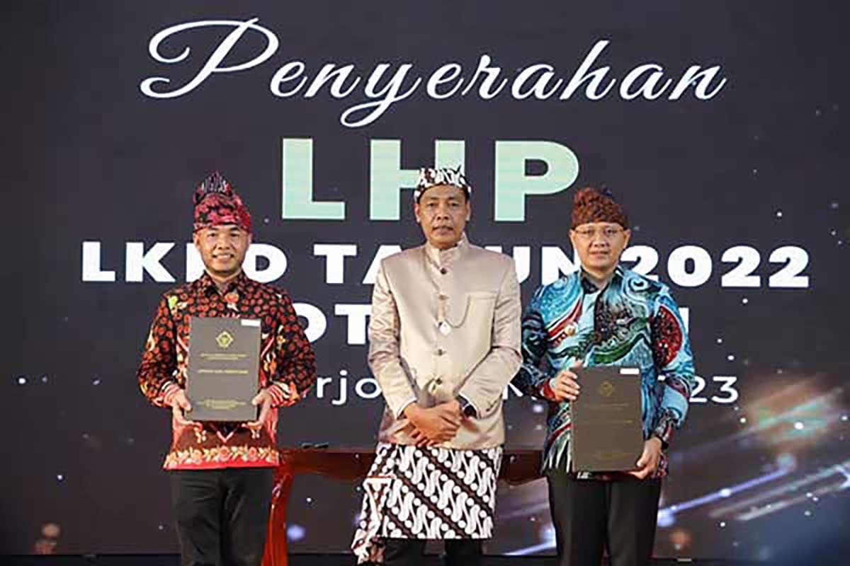 Kota Batu meraih penilaian WTP ke-8 kalinya. (ist) - Kota Batu Banjir Penghargaan Sepanjang 2023, Apa Saja?