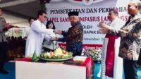 Peresmian Kapel Santo Bonifasius Landungsari, Bupati: Semoga Bermanfaat bagi Masyarakat