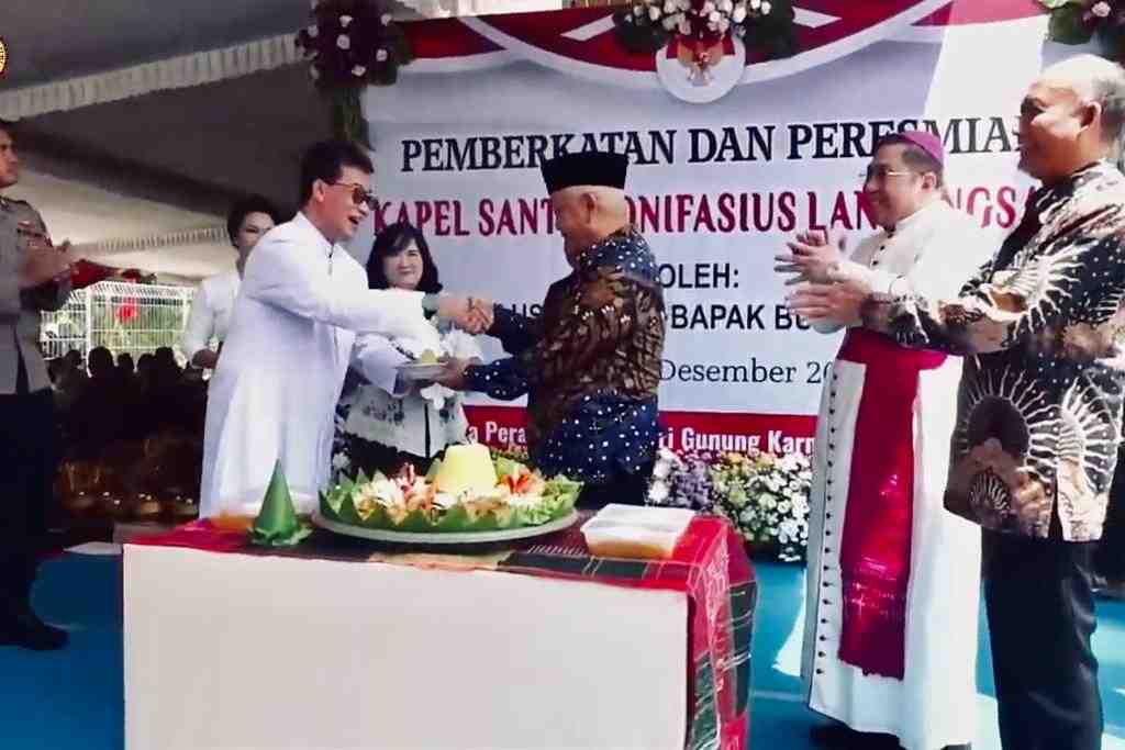 Peresmian Kapel Santo Bonifasius Landungsari, Bupati: Semoga Bermanfaat bagi Masyarakat