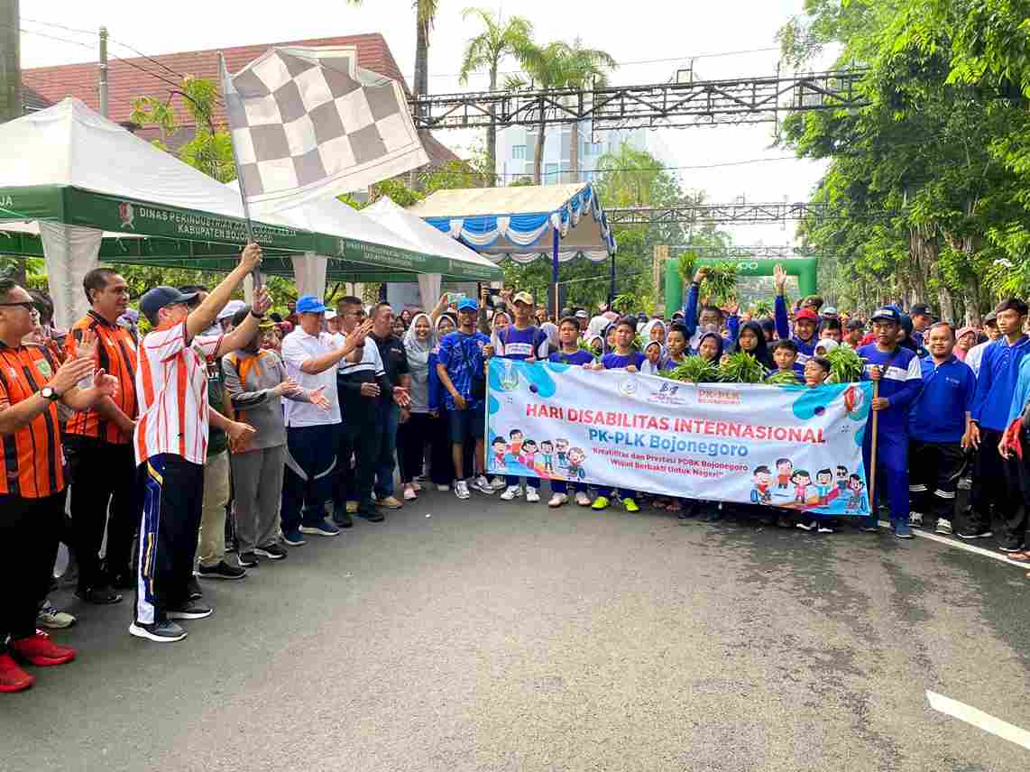 Peringatan HDI Digelar di Alun-alun Bojonegoro, Kampanyekan Kesetaraan Bagi Difabel