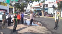 Personel Koramil 0833/02 Kedungkandang Laksanakan Pos Pam Nataru