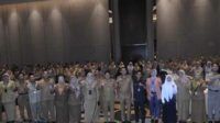 Pj Wali Kota Malang bersama jajaran tenaga pendidikan Kota Malang. (ws9) - Disdikbud dan BKSDM Gelar Pendataan dan Pengolahan Administrasi Kepegawaian dan Anjab