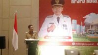 Pj Wali Kota Malang menyampaikan visi misi Kota Malang 2025-2045. (ws10) - RPJPD 2025-2045, Menuju Malang Berdaya Saing Global Sejahtera dan Berkelanjutan