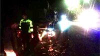 Diduga Mengantuk, Pengendara Roda Dua Tabrak Truk Parkir Hingga Tewas