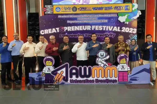 AWMM Gandeng FEB UB Pamerkan 190 Tenant Expo Creatopreneur Festival 2023