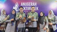 Rektor UM pada Malam Anugerah Diktiristek, Rabu (13/12/2023). (ist) - UM Panen Penghargaan pada Malam Anugerah Diktiristek di Jakarta