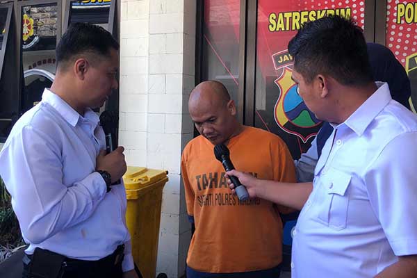 Rilis perdagangan orang. (Seru.co.id/wul) - Jual Istri dan Layani Jasa Threesome, Pedagang Es Degan Diringkus Polres Malang