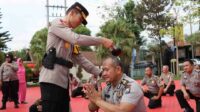 Penghujung Tahun, 42 Personel Polres Batu Naik Pangkat