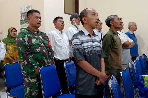 Babinsa Koramil 0833/05 Lowokwaru hadiri Musrenbang Tahun 2024. (ist) - Babinsa Koramil 0833/05 Lowokwaru Hadiri Musrenbang Tahun 2024