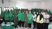 Persit KCK Cabang XL Kodim 0833 Gelar Pertemuan Gabungan Anggota