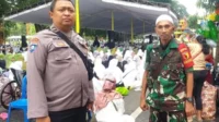 Danramil 0833/01 Klojen Hadiri Haul Akbar di Masjid Jami'