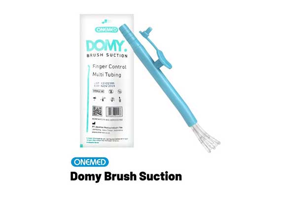 Domy Brush Suction karya dr Domy Pradana Putra SpOT. (ist) - Dirjen Falmakes Kemenkes RI Launching “Domy Brush Suction” Karya Dosen FKUB