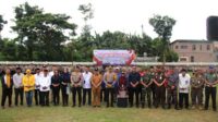 Forkopimda Kota Malang usia Apel Gelar Pengecekan Personel Pam TPS dan Deklarasi Damai Pemilu 2024. (ist) - Apel Gelar Pengecekan Personel Pam TPS dan Deklarasi Damai Pemilu 2024