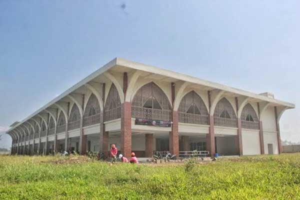 Gedung IC terlihat masih sepi aktivitas masyarakat. (ist) - Pemanfaatan Gedung Islamic Center Kota Malang Sampai Kini Belum Maksimal