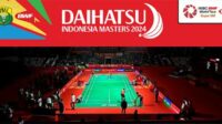 Indonesia Masters 2024. (ist) - Semifinal Indonesia Masters 2024 Tertunda Akibat Percikan Api