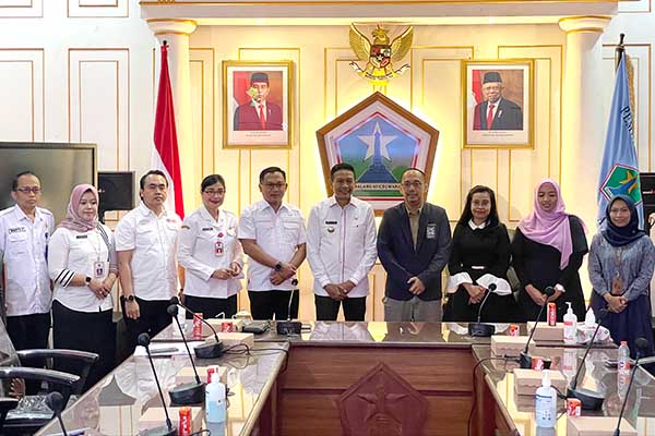 Jajaran Forkopimda Kota Malang bersama PT PLN UP3 Kota Malang usai penandatangan PKS. (ist) - Bapenda Kota Malang Gandeng PT. PLN UP3 Tetapkan Tarif PBJT atas Tenaga Listrik
